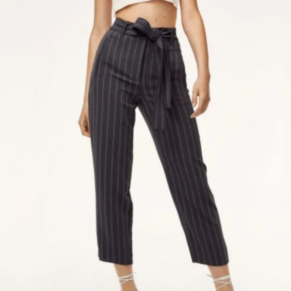 ARITZIA Wilfred Jallade Pinstripe Pant